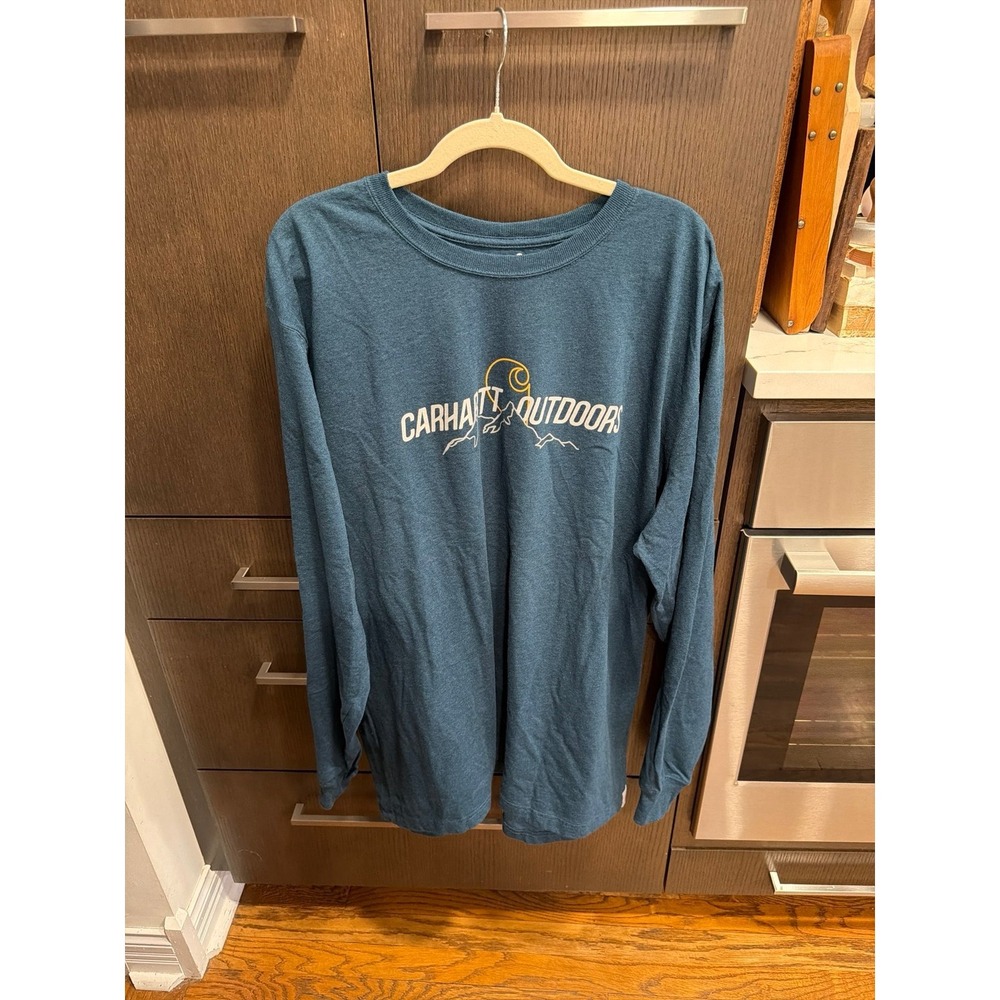 Carhartt‎ Men's Heavyweight Long Sleeve Outdoors Crewneck Graphic 2XL
